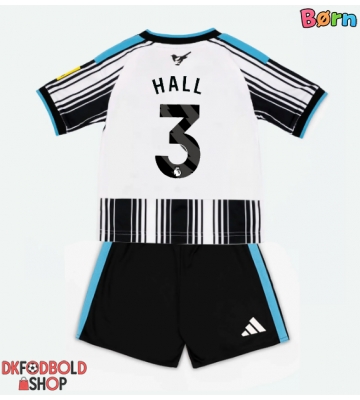 Newcastle United Lewis Hall #3 Hjemmebanesæt Børn 2026-27 Kort ærmer (+ korte bukser)